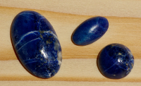 Lazurit, Afghánistán, největší 25 mm